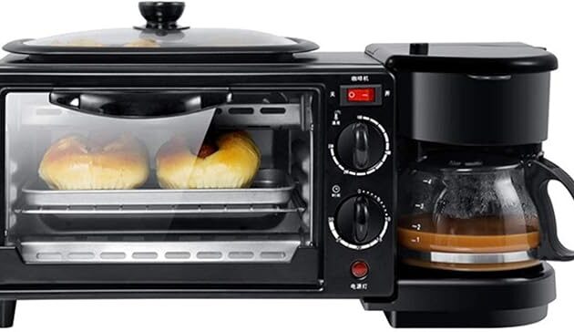 Machine à petit-déjeuner multifonction 3 en 1 pour faire petit-déjeuner
